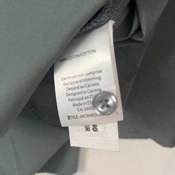 Max Cocos long buttoned shirt in Olive green size XXL - Picture 5 of 7